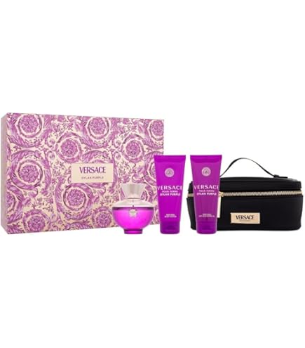 Amazon.com : Versace Pour Femme Dylan Purple 4 Pcs Gift Set