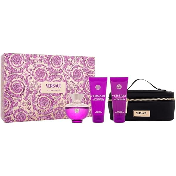 Amazon.com : Versace Pour Femme Dylan Purple 4 Pcs Gift Set