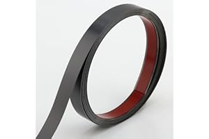 Gaahing Brushed Metal Trim, Peel and Stick Stainless Steel Wall Molding for Fireplace, Mirror Frame, Furniture and Home Decoration, 16.4 ft x 0.4 in