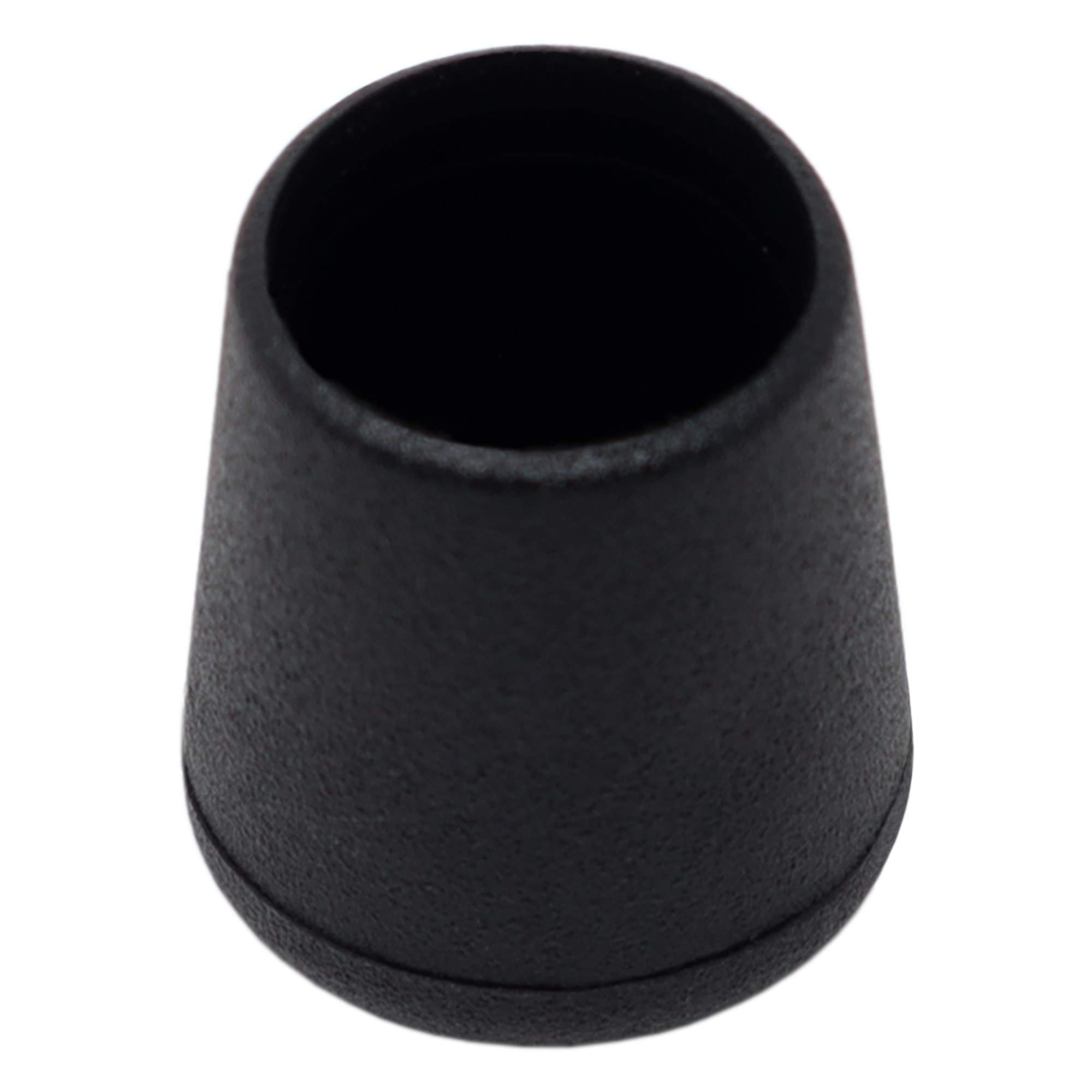 Adsamm LG-BL-16-16 LG-BL-16 16 x Chair Leg Caps Diameter 16-17 mm Black