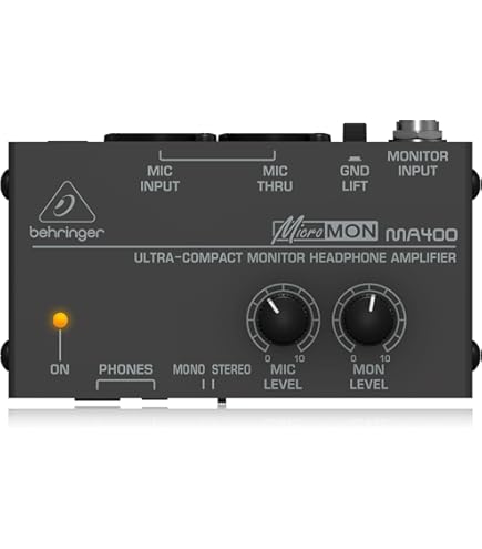 Amazon.com: Rolls Corporation PM59 Rolls Dual Personal Monitor Amp