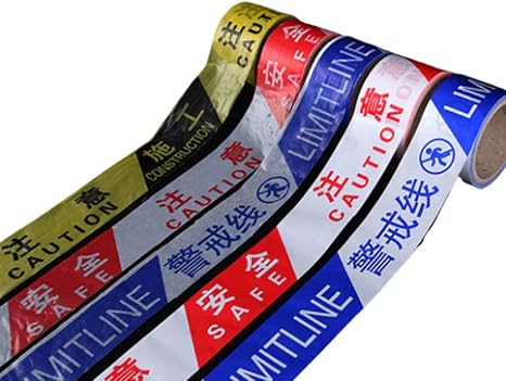 yellow caution tape belt