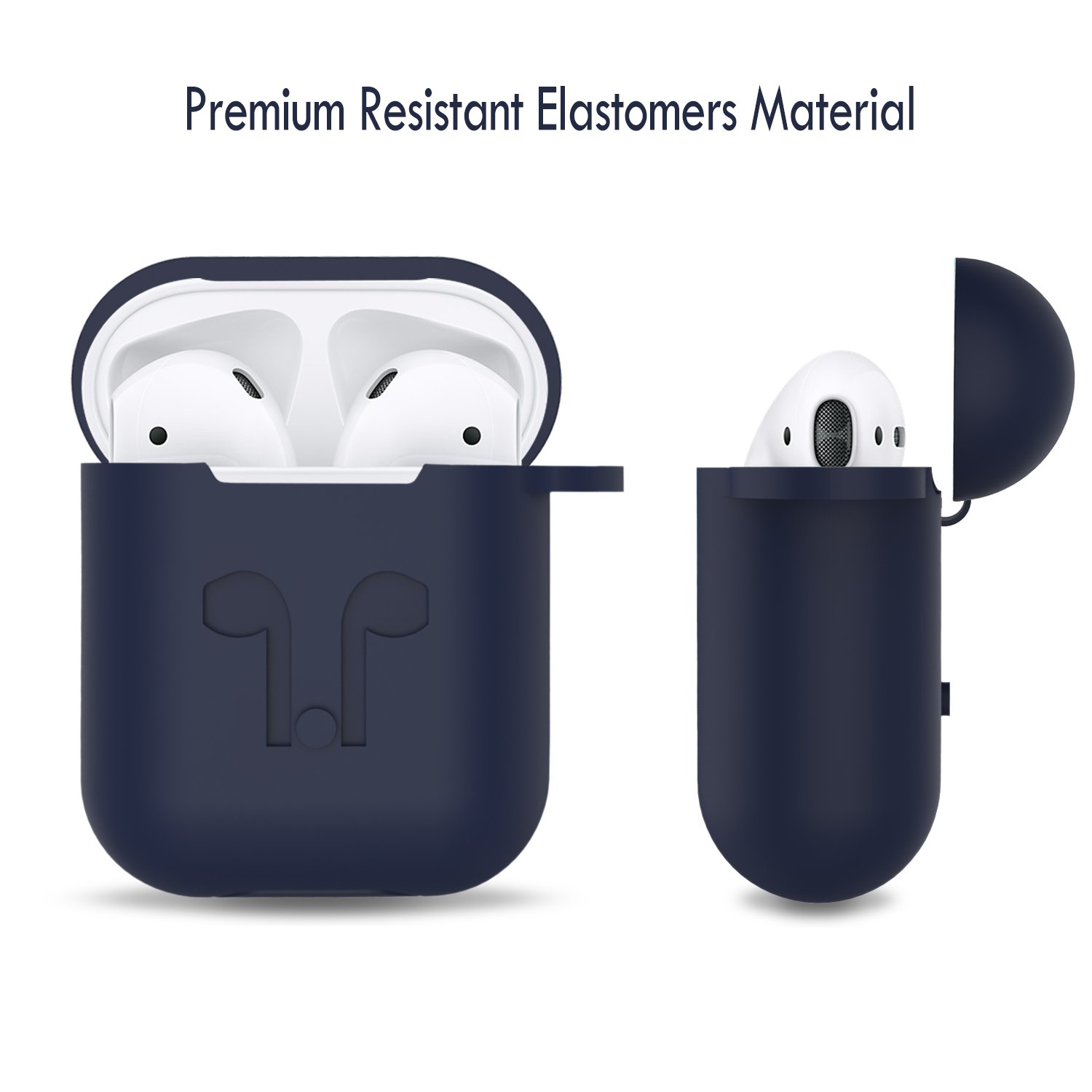 AirPods Case Protective Silicone Cover for Apple Airpods Charging Case Airpods Accessories by GULAKI