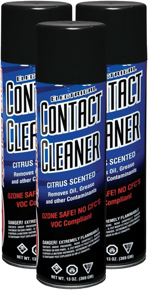 Maxima 72920-3PK Electrical Contact Aerosol Cleaner, 39 fl. oz., 3 Pack: Automotive