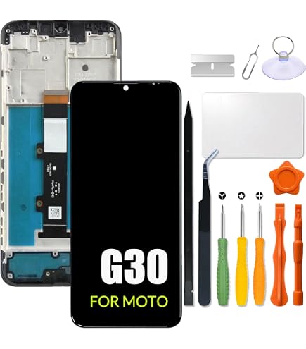 Amazon.com: for Moto G30 Screen Replacement for Moto G30 LCD