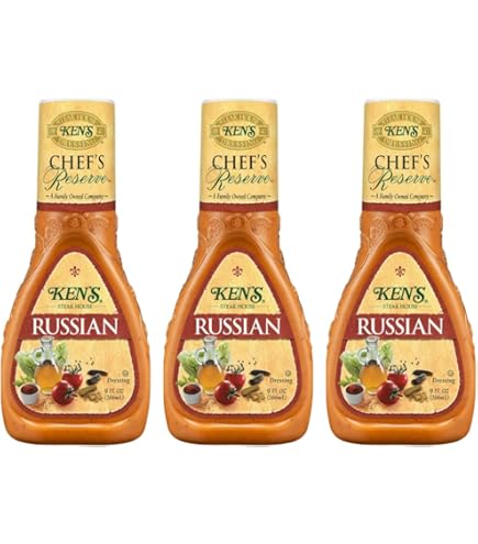 Pack Of 1 Russian Salad Dressing 16 fl oz. : Grocery & Gourmet Food