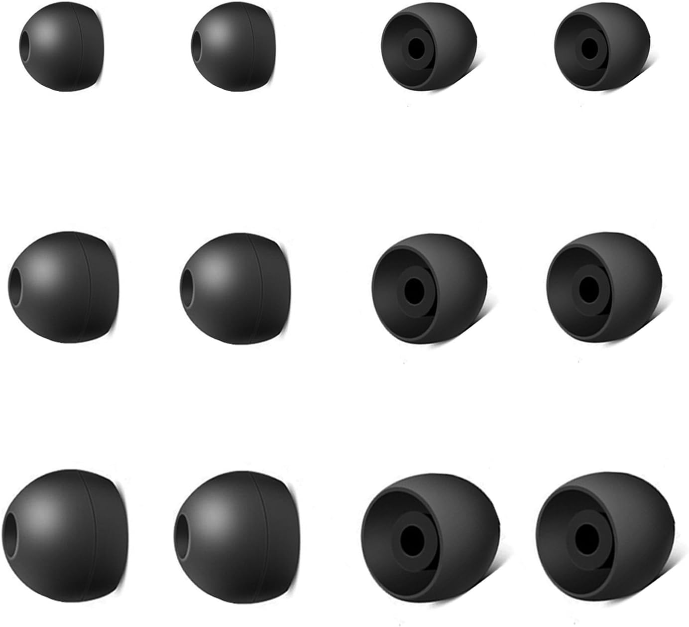 12 Pieces for Samsung Earbud Covers Teemade Silicone Tips Replacement