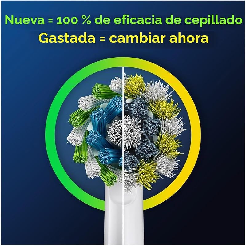 Escova de dentes elétrica Pro Cross Action em pack de 8