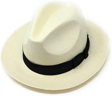 snap brim panama hat