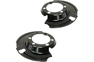 Mid Valley Pair of Front Left & Right Brake Backing Plate Dust Shield Set For 1984-2001 Jeep Cherokee XJ 1987-2006 Jeep Wrangler 1993-1998 Jeep Grand Cherokee # 11121.03 11121.04 52005476 52005477