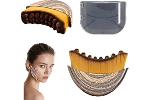 New Lymphatic contour face brush - Ultra-Soft Contour Massage Tool for Puffiness Reduction,Ergonomically Designed to Facial C