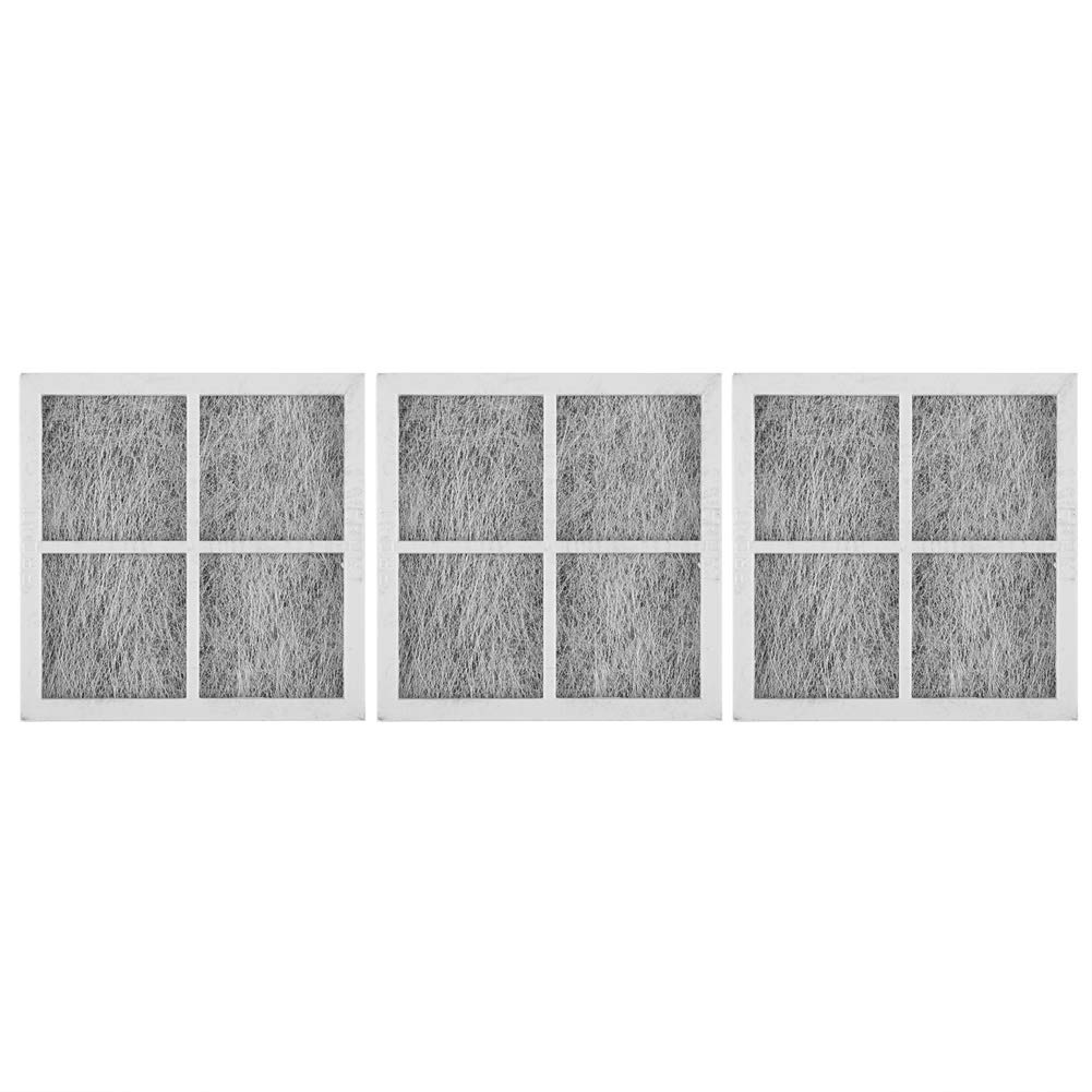 Fridge Air Filter 3 Pcs Air Filter Replacement for LT120F Elite 469918 Refrigerator Freezer