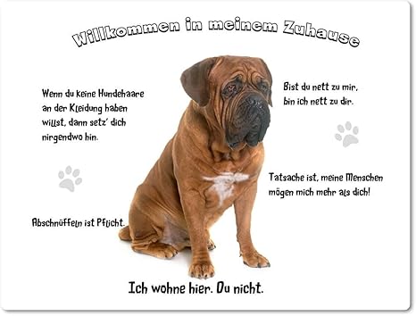 Merchandise For Fans Blechschild Warnschild Turschild Aluminium