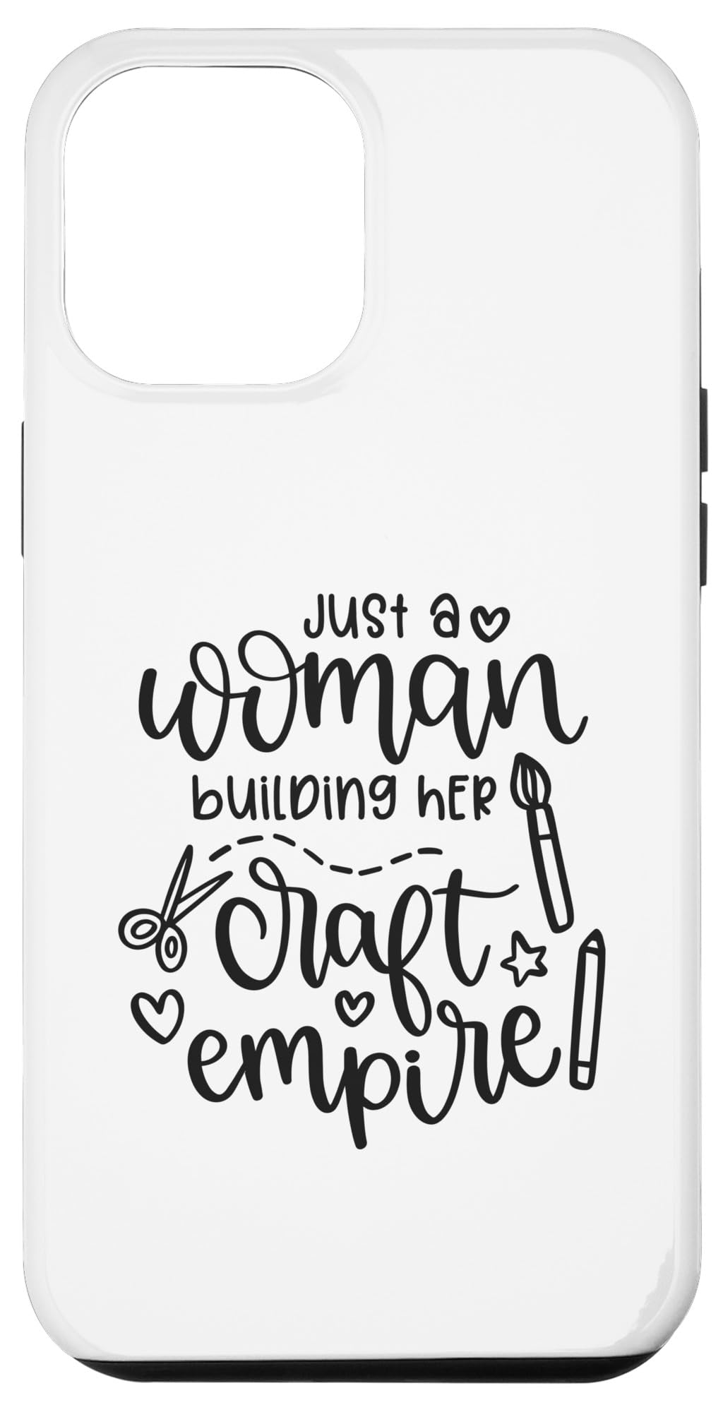 iPhone 15 Plus Just A Woman Building Her Craft Empire Case