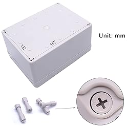 Twidec/Waterproof Dustproof IP67 Junction Box ABS