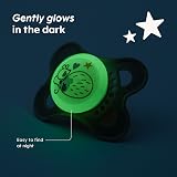 MAM Original Day & Night Soothers 0-6 Months 4 Pack Glow Dummies Orthodontic view 2