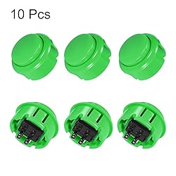 uxcell 30mm Mounting Hole Momentary Game Push