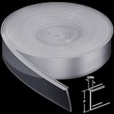 Treela 108 Inch Shower Door Seal Strip Silicone Swing Doors Bathroom Seal Bottom Waterproof Sweep Replacement for Home Bathro