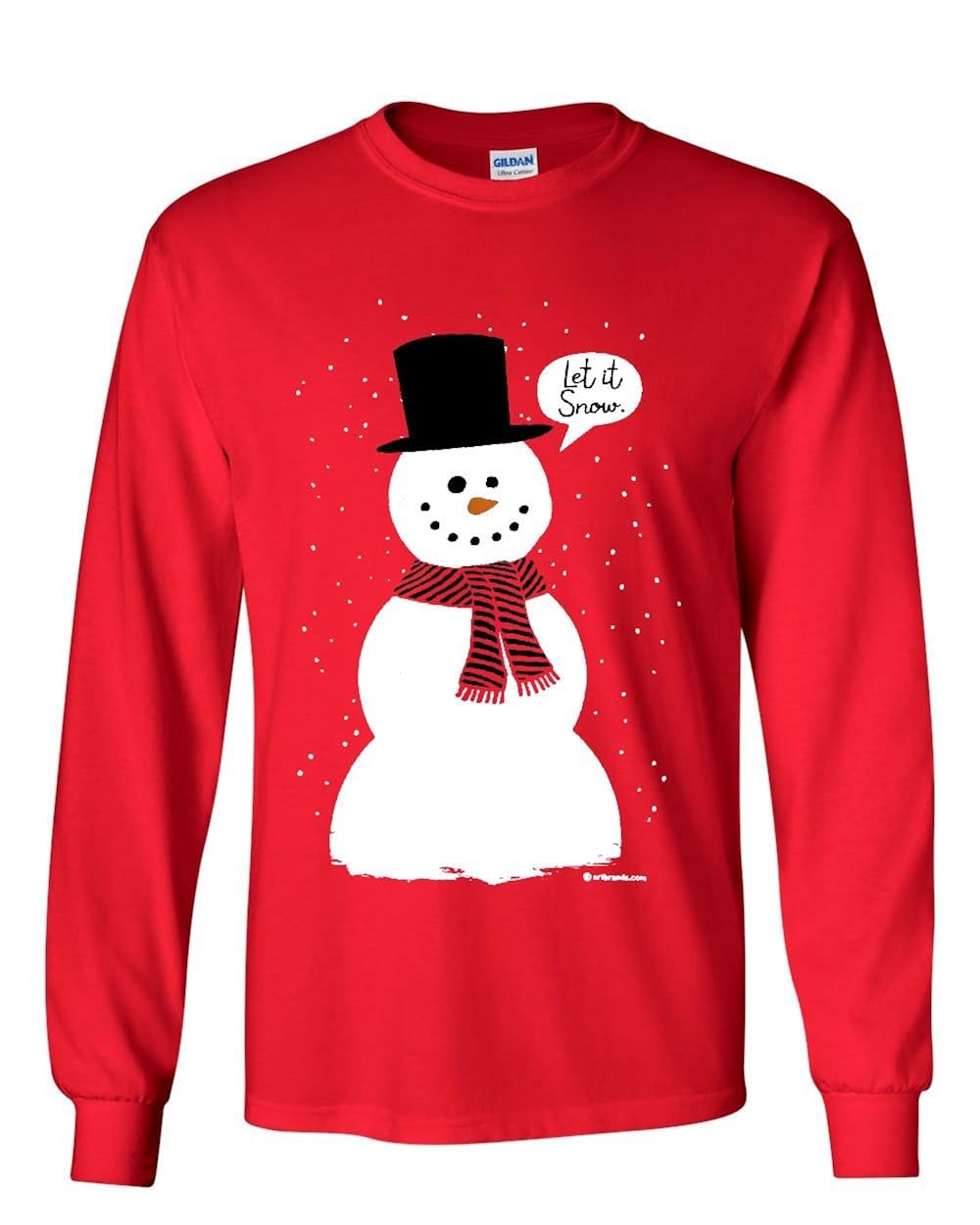 Let It Snow T Shirt Funny Snowman Christmas Xmas Tee Stellanovelty
