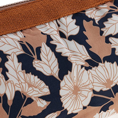 SunniMix Waterproof Travel Organizer Cosmetic Makeup Tools Bag Toiletry Pouch Case - Brown