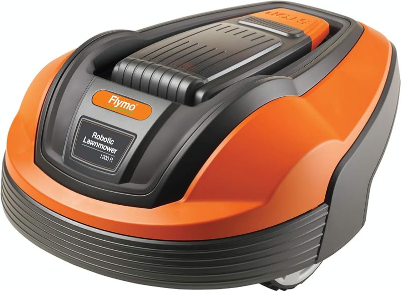 Flymo 1200 R Robotic Lawn Mower 18V Lithium-Ion for 400m² Gardens