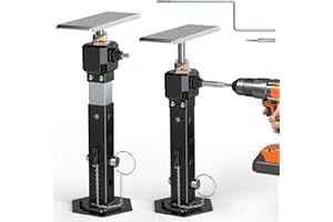 2025 Upgraded RV Slide Out Support Jacks 13"-24"(Electric Drill Adjust) 2 Pcs Heavy Duty RV Stabilizer Jacks for RV, Camper a
