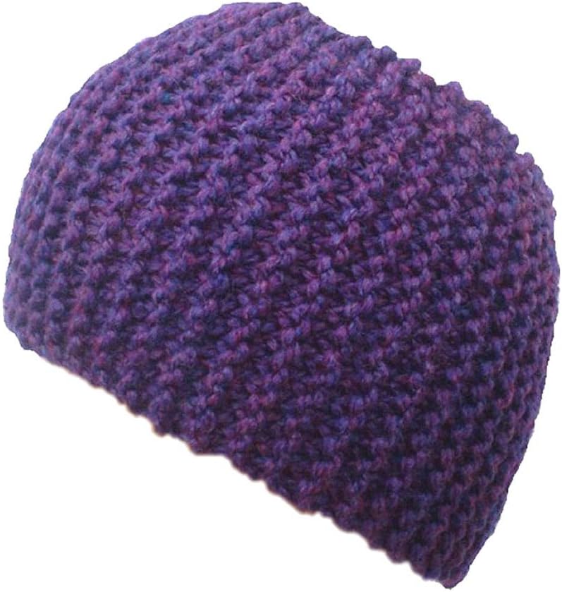 Dreadz Chunky Knitted Head Band (Purple)