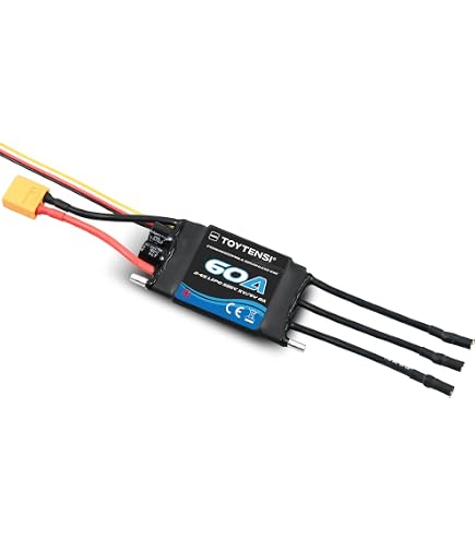 60A ESC With 5V 6V/8A BEC 2-6S Electric Speed Controller With