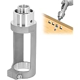 Square Hole Drill Bit Adaptor, Easy Installation and Disassembly, Mortising Attachment for Drill Press, Mortise Machine, Power Tool Accessory for Drill Machines