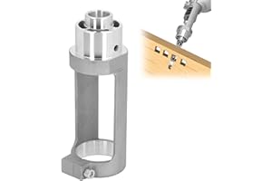 LICAEVEY Square Hole Drill Bit Adaptor, Easy Installation and Disassembly, Mortising Attachment for Drill Press, Mortise Machine, Power Tool Accessory for Drill Machines