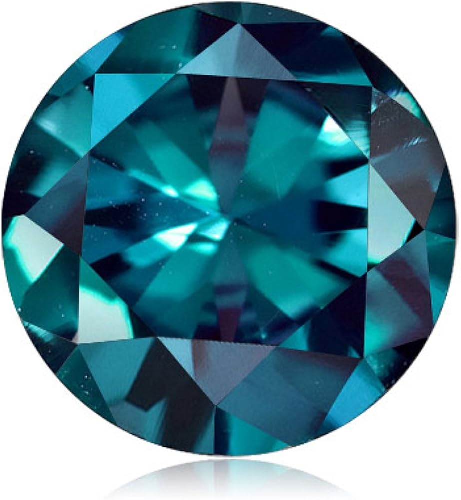 0.250.34 Cts of 4x4 mm AAA Round Russian Lab Created Alexandrite (1 pc