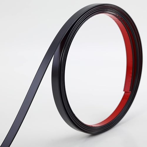 Black Trim Molding, Peel and Stick Mirror Border Design, Flexible Wall ...