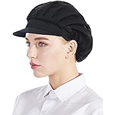 Nanxson 3pcs Chef Hat Kitchen Cooking Chef Cap Food Service Hair Nets CF9033