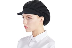 Nanxson 3pcs Chef Hat Kitchen Cooking Chef Cap Food Service Hair Nets CF9033