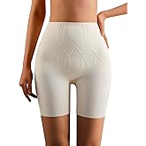 IYICLOTH Womens Shapewear Shorts Mid-Waist Tummy Control Butt Lift Slip Shorts for Dresses,Seamless no Roll Thigh Slimmer