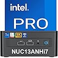Intel NUC 13 Pro, NUC13ANHi7 Home&Business Desktop Mini PC Barebone, Core i7-1360P Processor(12Cores &5.0 GHz), Intel Iris Xe Graphics,16Threads,18MB L3 Cache(No RAM, No SSD, No OS Inside)