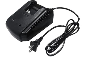 Gemho Fast Charger for Snow Joe Sun joe iON+ 24V Battery- Compatible with iBAT24 and 24VBAT Series - Quick Charge Dock - Black