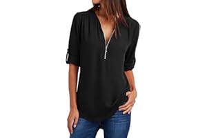 FLOLEO Womens Tops Dressy Casual Boho Floral Top Summer Short Sleeve Vintage Blouse Pleated V Neck Button up Tops Tee Shirts