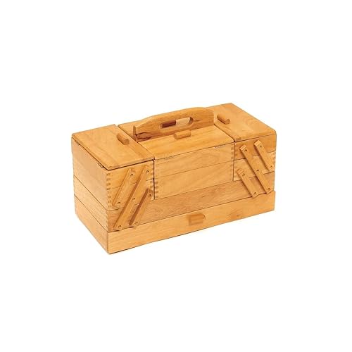 Cantilever Wooden Sewing Box Amazon.co.uk DIY & Tools
