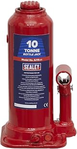 Sealey SJ10 Bottle Jack 10 Tonne Hydraulic Lifting Tool Heavy Duty view 2