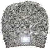 H-6007-66 Day/Night Beanie - Dove Grey