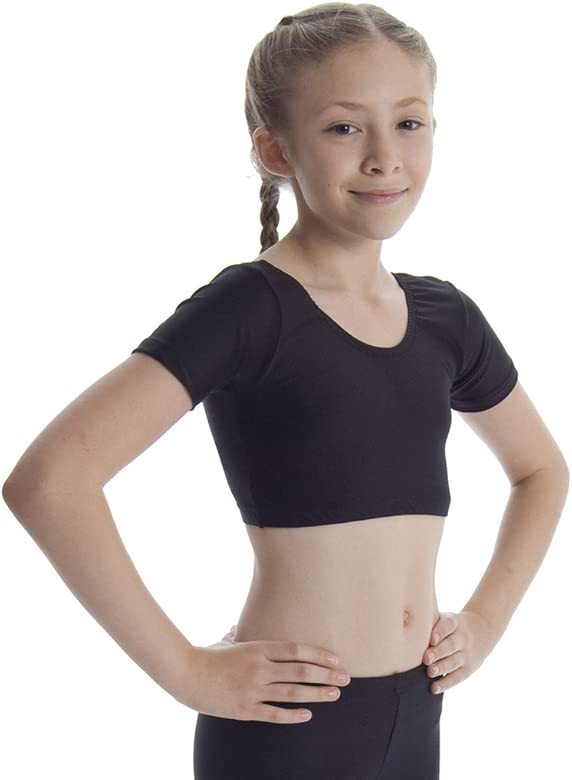 children's dance crop tops