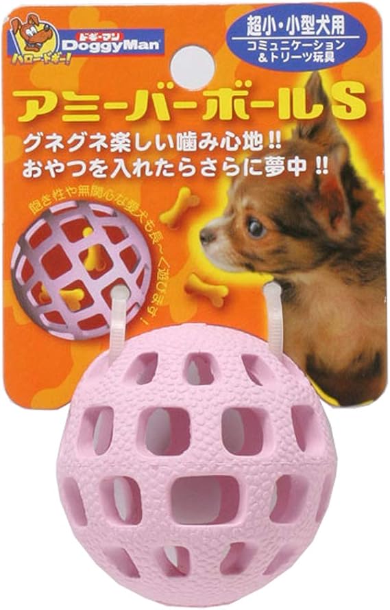 ドギーマン 犬用おもちゃ アミーバー ボール ピンク S サイズ ドギーマン ペット用品 通販 Amazon