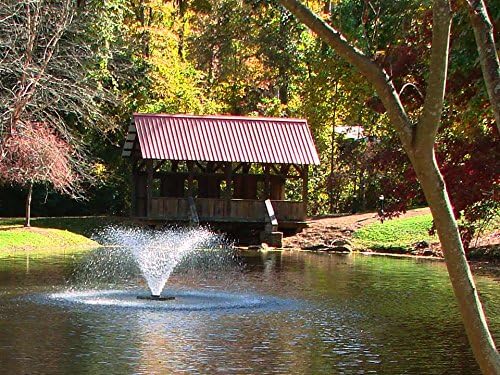 3/4HP Complete Solar Pond Fountain Aerator (125ft Cord)