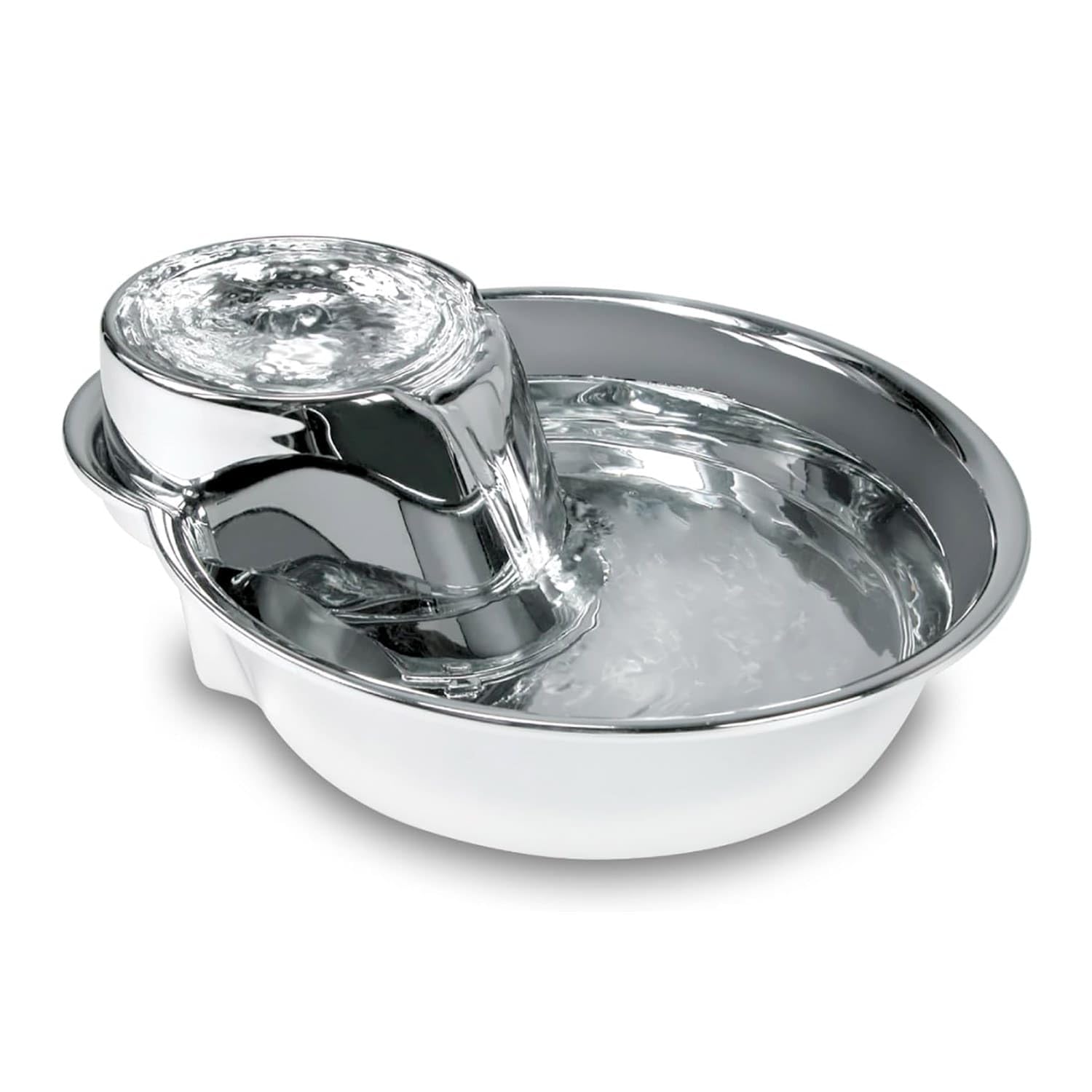 Photo 1 of Pioneer Pet Stainless Steel Fountain Raindrop Design
