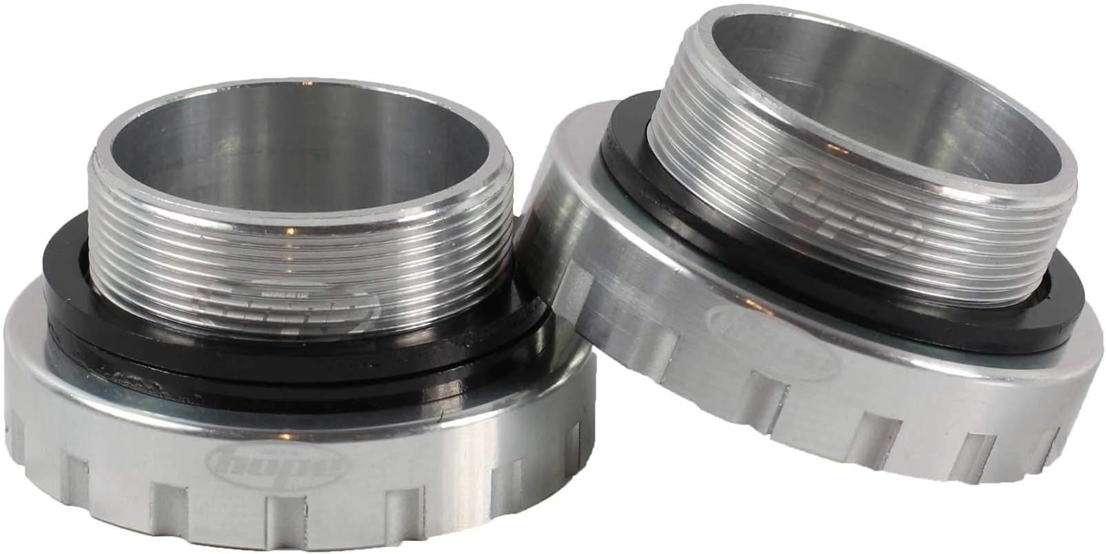 HOPETechnology Bottom Bracket Threaded | 30mm Axle | 68 73 83 100 120 Width | Stainless Steel Bearings | Silver