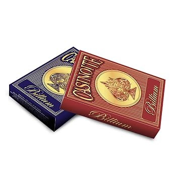 Casinoite Billium Poker Playing Card (Blue, Red) -2 Pieces