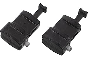 TOYANDONA 2pcs Luggage Telescopic Handle Repair Locking Clips Metal Handle Buckle for Suitcase Mechanism