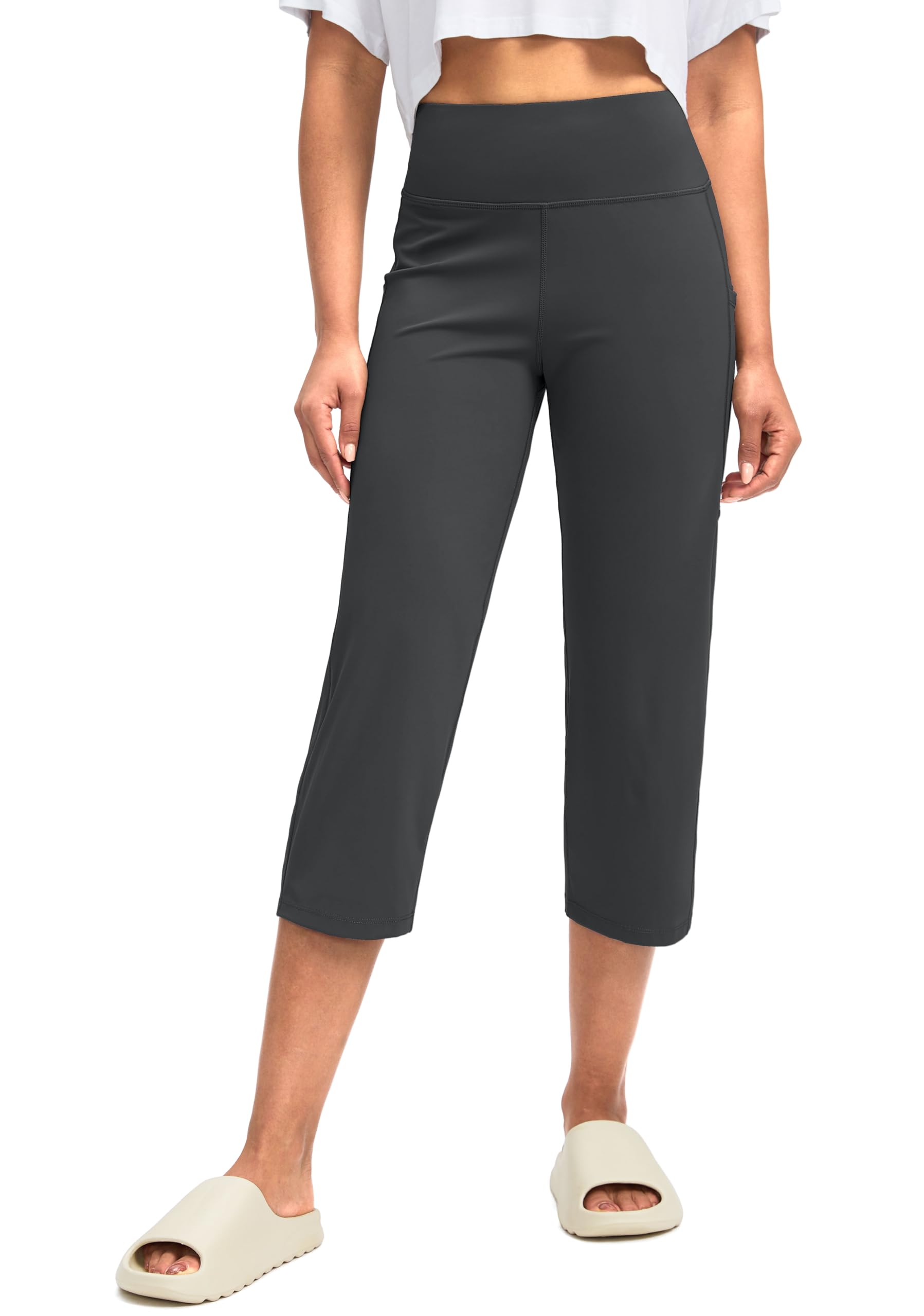 Capri Pants for Women High Waist Workout Yoga Pants