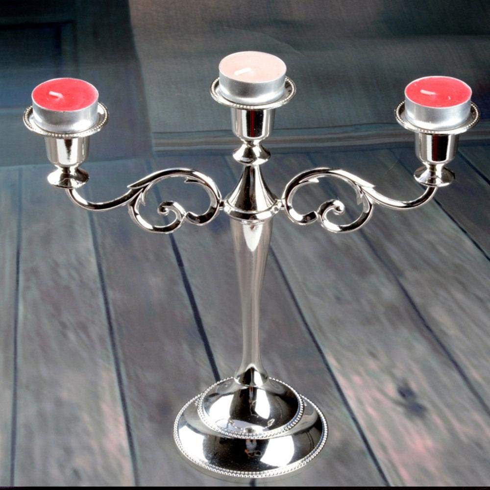 Classic Elegant Design candelabra,10.6In Tall Candel Holder,Candle